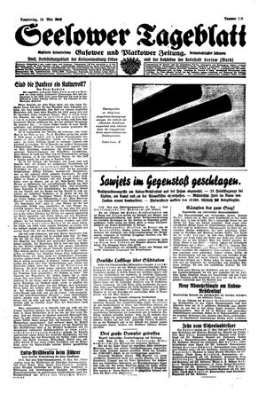 Seelower Tageblatt vom 20.05.1943