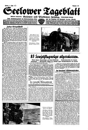 Seelower Tageblatt on Jun 4, 1943