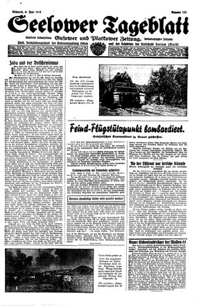 Seelower Tageblatt vom 09.06.1943