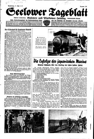Seelower Tageblatt vom 17.06.1943