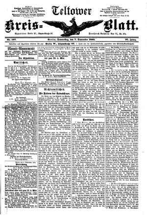 Teltower Kreisblatt vom 07.09.1893
