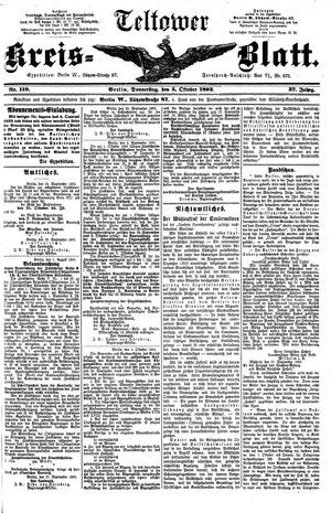 Teltower Kreisblatt on Oct 4, 1893