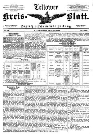 Teltower Kreisblatt on May 6, 1894