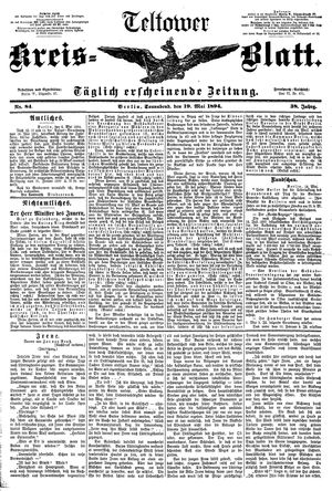 Teltower Kreisblatt vom 19.05.1894