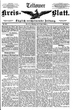 Teltower Kreisblatt vom 03.06.1894