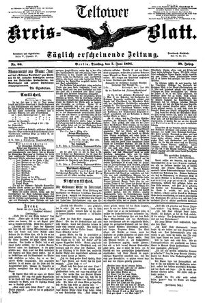 Teltower Kreisblatt on Jun 5, 1894