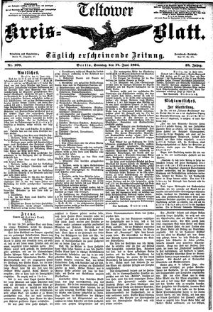 Teltower Kreisblatt vom 17.06.1894