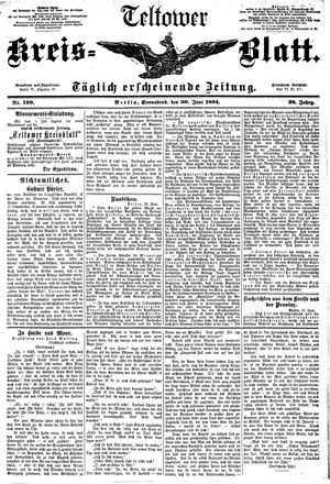 Teltower Kreisblatt vom 30.06.1894