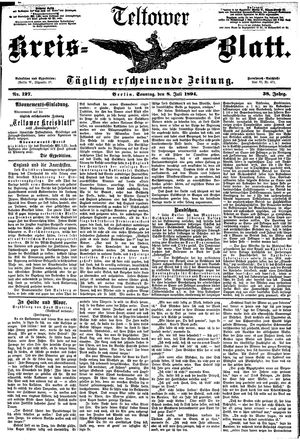 Teltower Kreisblatt on Jul 8, 1894