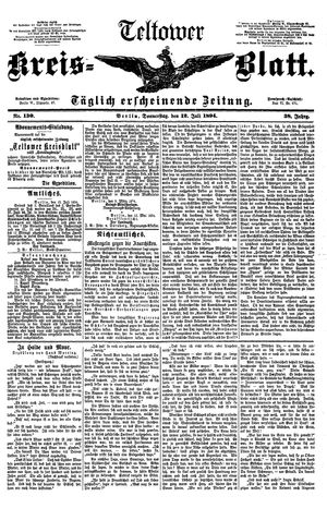 Teltower Kreisblatt vom 12.07.1894