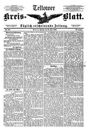 Teltower Kreisblatt on Jul 13, 1894