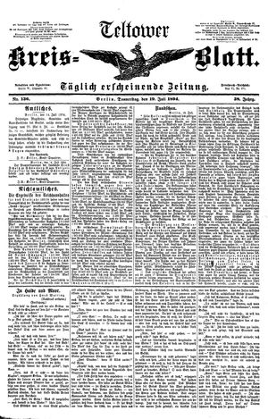 Teltower Kreisblatt vom 19.07.1894