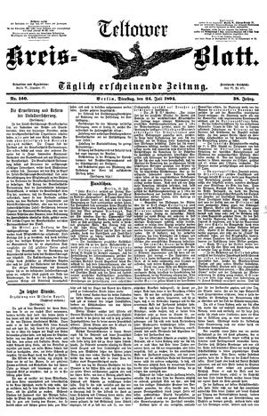 Teltower Kreisblatt on Jul 24, 1894