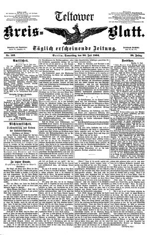 Teltower Kreisblatt vom 26.07.1894