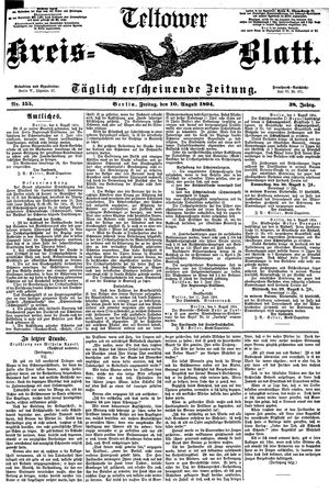 Teltower Kreisblatt vom 10.08.1894