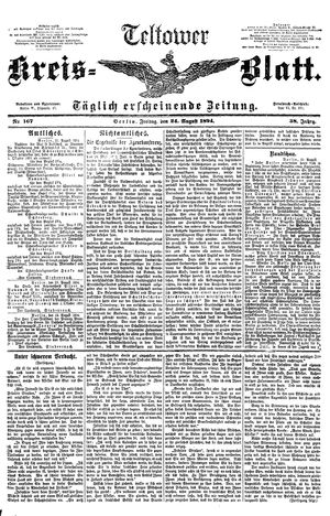Teltower Kreisblatt vom 24.08.1894