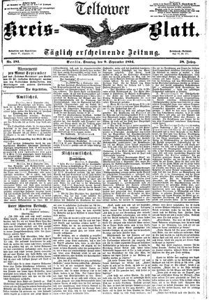 Teltower Kreisblatt vom 09.09.1894