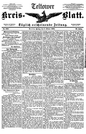 Teltower Kreisblatt vom 05.10.1894