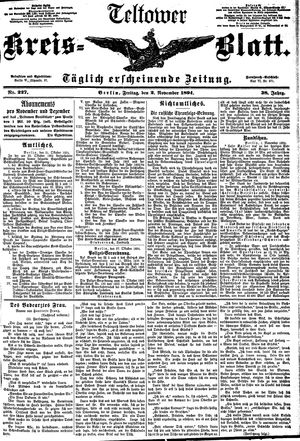 Teltower Kreisblatt vom 02.11.1894
