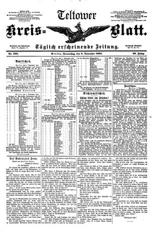 Teltower Kreisblatt vom 08.11.1894