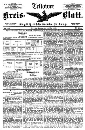 Teltower Kreisblatt vom 26.05.1895