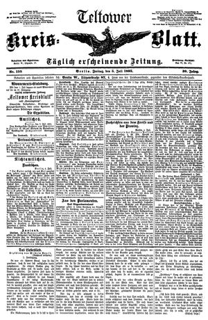 Teltower Kreisblatt vom 05.07.1895
