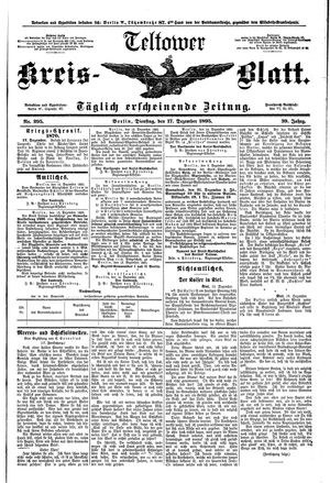 Teltower Kreisblatt vom 17.12.1895