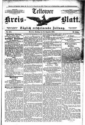 Teltower Kreisblatt vom 31.12.1895