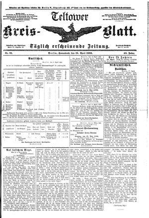 Teltower Kreisblatt vom 18.04.1896