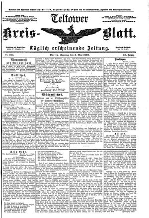 Teltower Kreisblatt on May 3, 1896