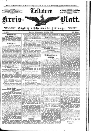 Teltower Kreisblatt vom 27.05.1896