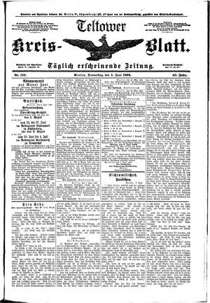 Teltower Kreisblatt vom 04.06.1896