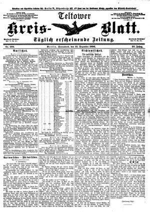 Teltower Kreisblatt vom 12.12.1896