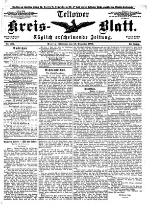 Teltower Kreisblatt vom 16.12.1896