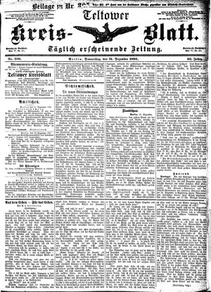Teltower Kreisblatt vom 31.12.1896