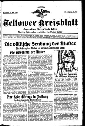 Teltower Kreisblatt vom 11.05.1935