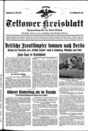 Teltower Kreisblatt vom 13.07.1935