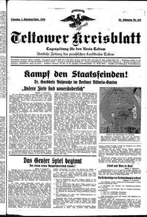 Teltower Kreisblatt vom 03.09.1935