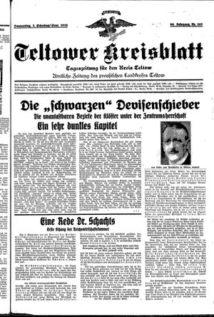 Teltower Kreisblatt vom 05.09.1935