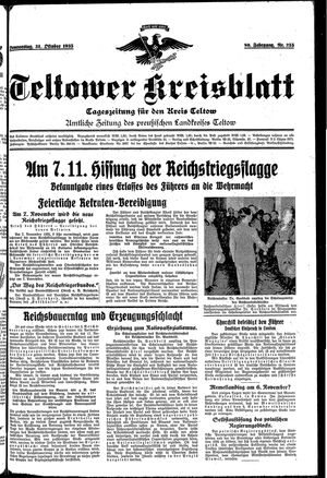 Teltower Kreisblatt on Oct 31, 1935