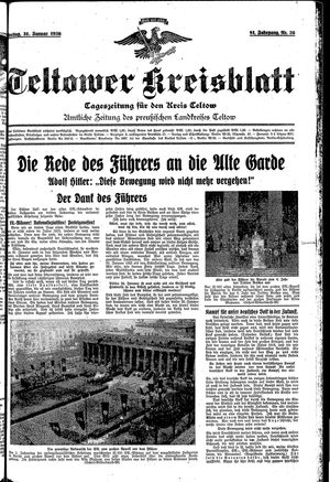 Teltower Kreisblatt vom 31.01.1936