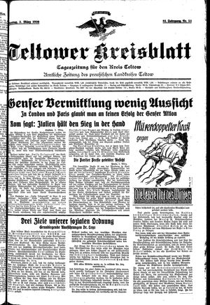 Teltower Kreisblatt vom 03.03.1936
