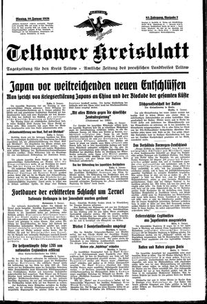 Teltower Kreisblatt on Jan 10, 1938