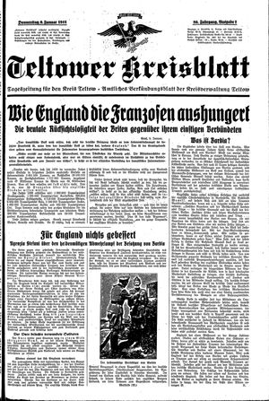 Teltower Kreisblatt vom 09.01.1941
