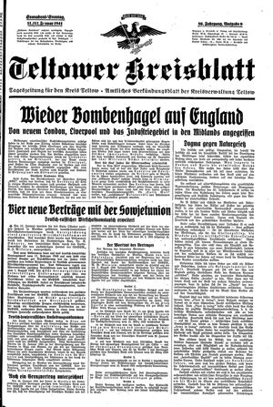 Teltower Kreisblatt on Jan 11, 1941