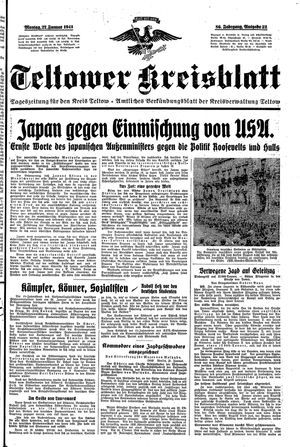Teltower Kreisblatt on Jan 27, 1941