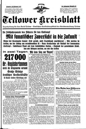 Teltower Kreisblatt vom 25.02.1941