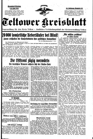 Teltower Kreisblatt on Jul 5, 1941