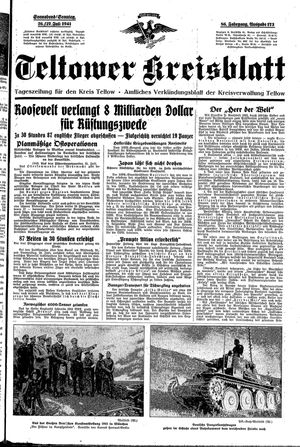 Teltower Kreisblatt vom 26.07.1941