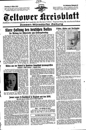 Teltower Kreisblatt on Mar 23, 1943